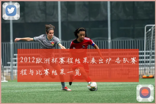 2012欧洲杯赛程结果表出炉 各队赛程与比赛结果一览